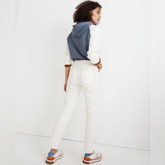 Madewell Tomboy Straight Jeans Cloud Lining Size 32 - Picture 3 of 13